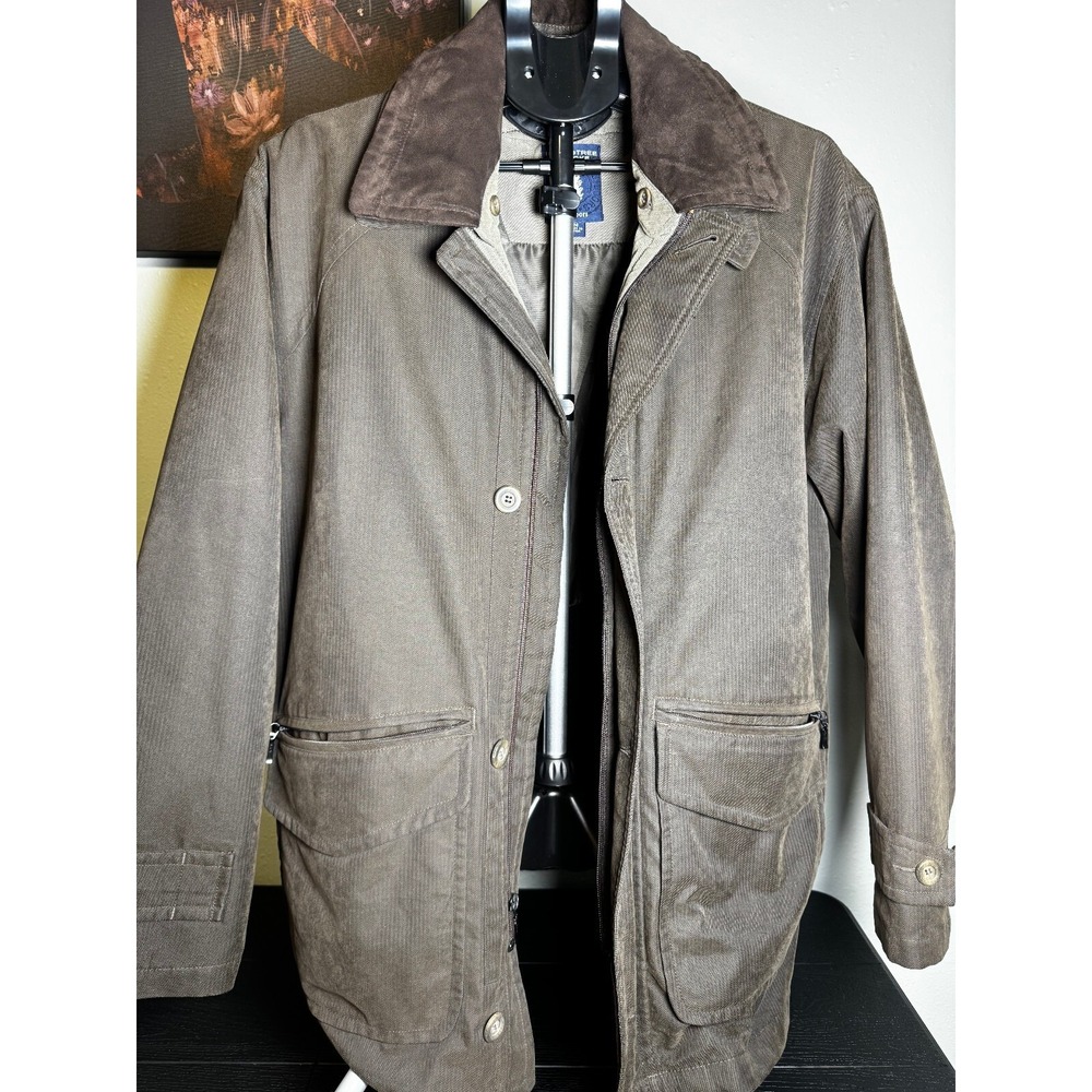 Roundtree & Yorke Outdoors Men's Brown Casual Jacket Medium